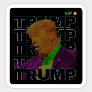 Donal trump *wekkk Sticker